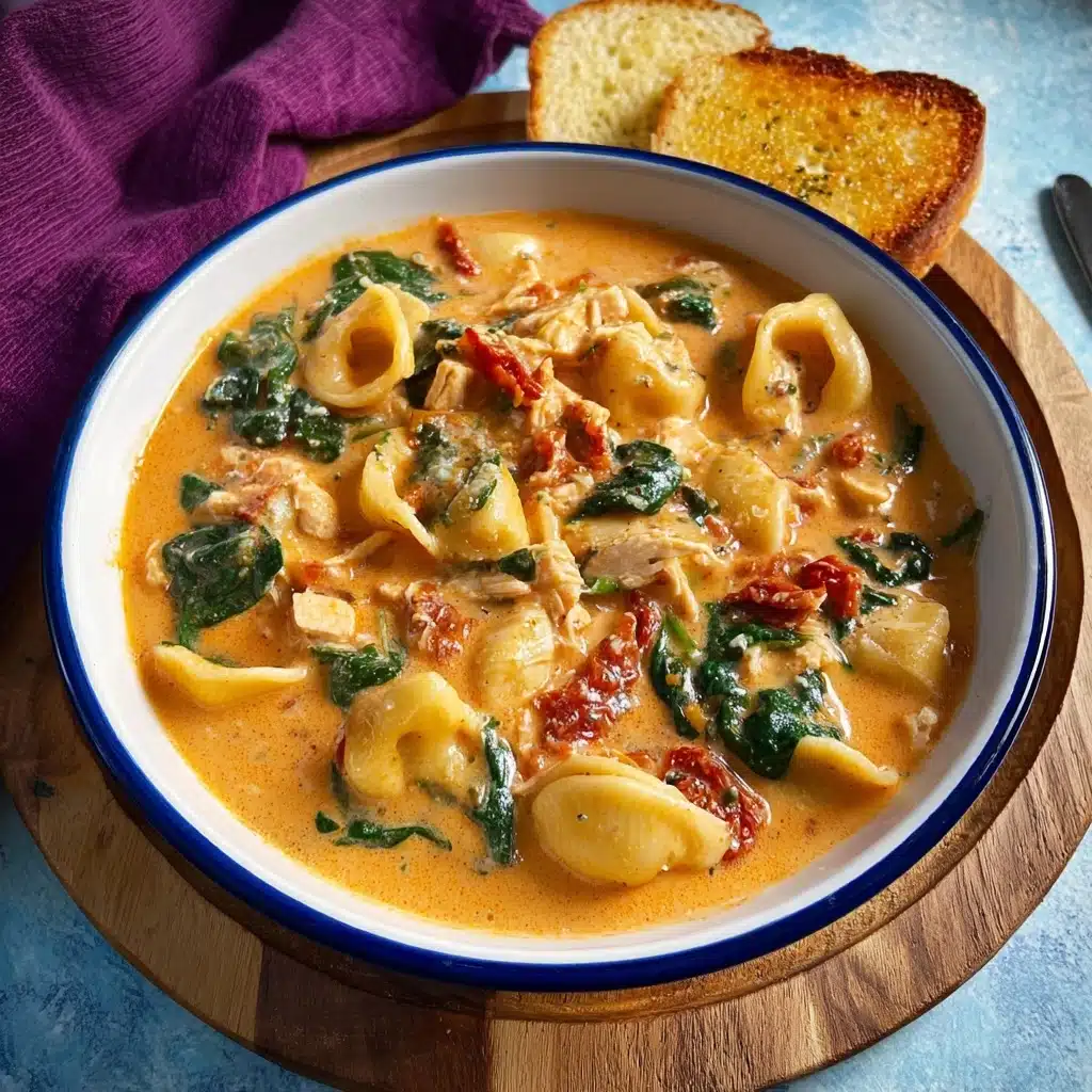 Creamy Marry Me Tuscan Chicken Soup Recipe - Recipe Image