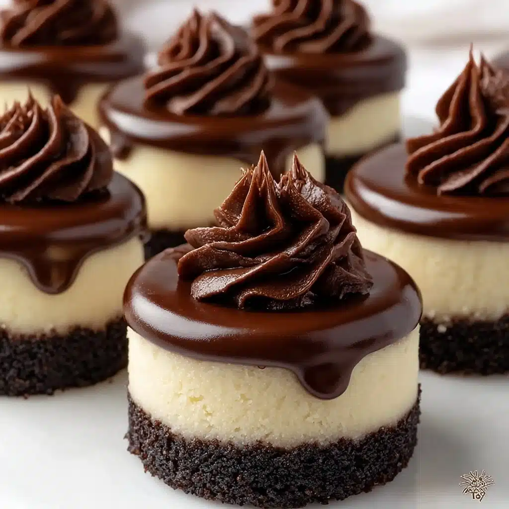 Mini Chocolate Cheesecake Bites Recipe - Recipe Image