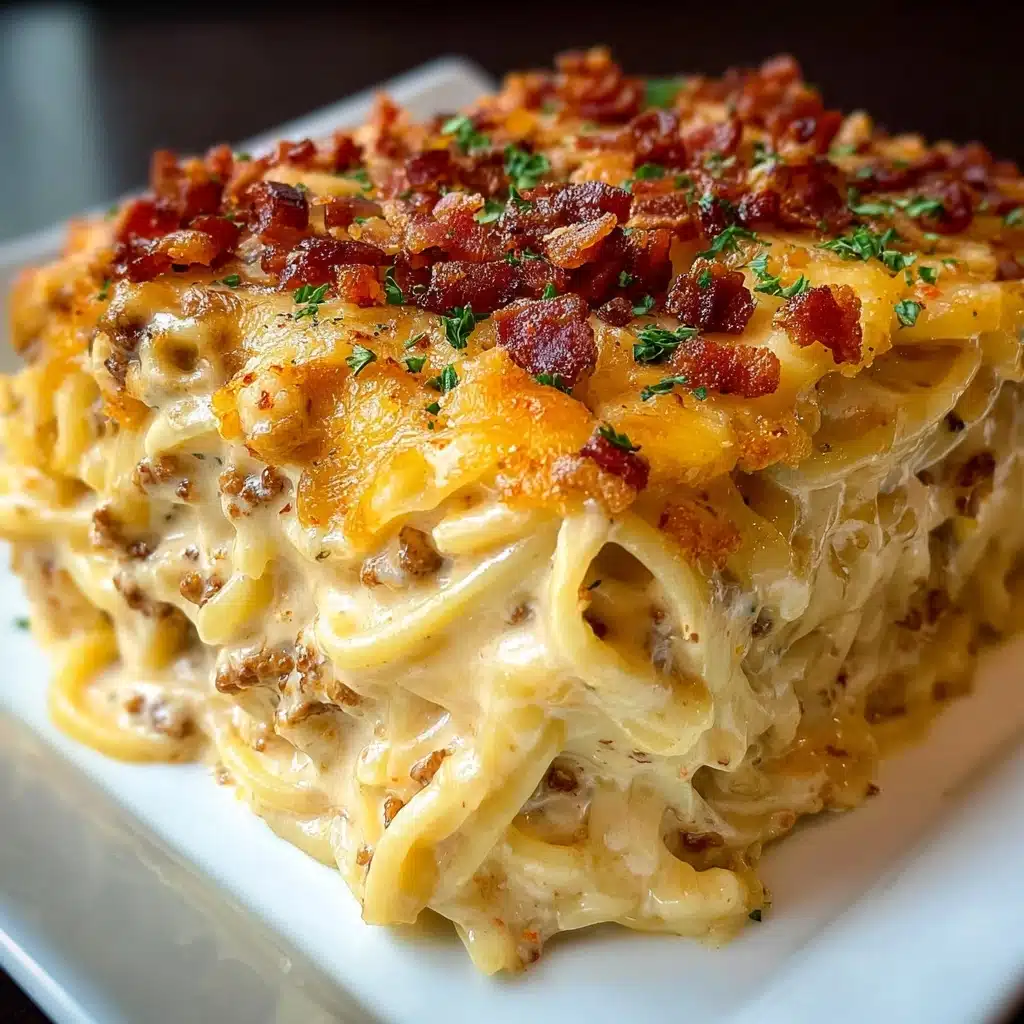 Spicy Southern Cheesy Chicken Spaghetti Casserole Recipe - Recipe Image