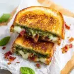 Sourdough Pesto Grilled Cheese Recipe