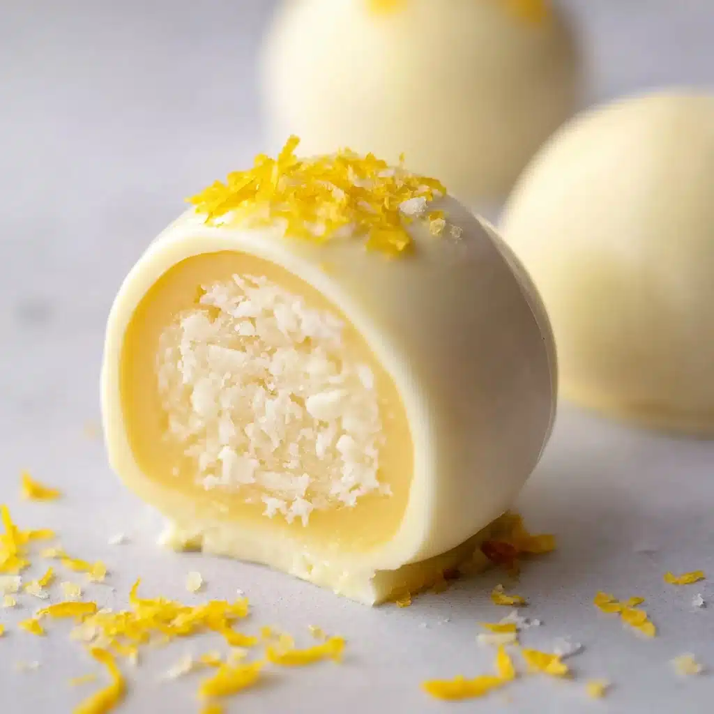 Creamy Lemon Truffles Recipe - Recipe Image