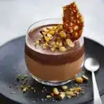 Chocolate Panna Cotta with Spiced Pepita Brittle Delight Recipe