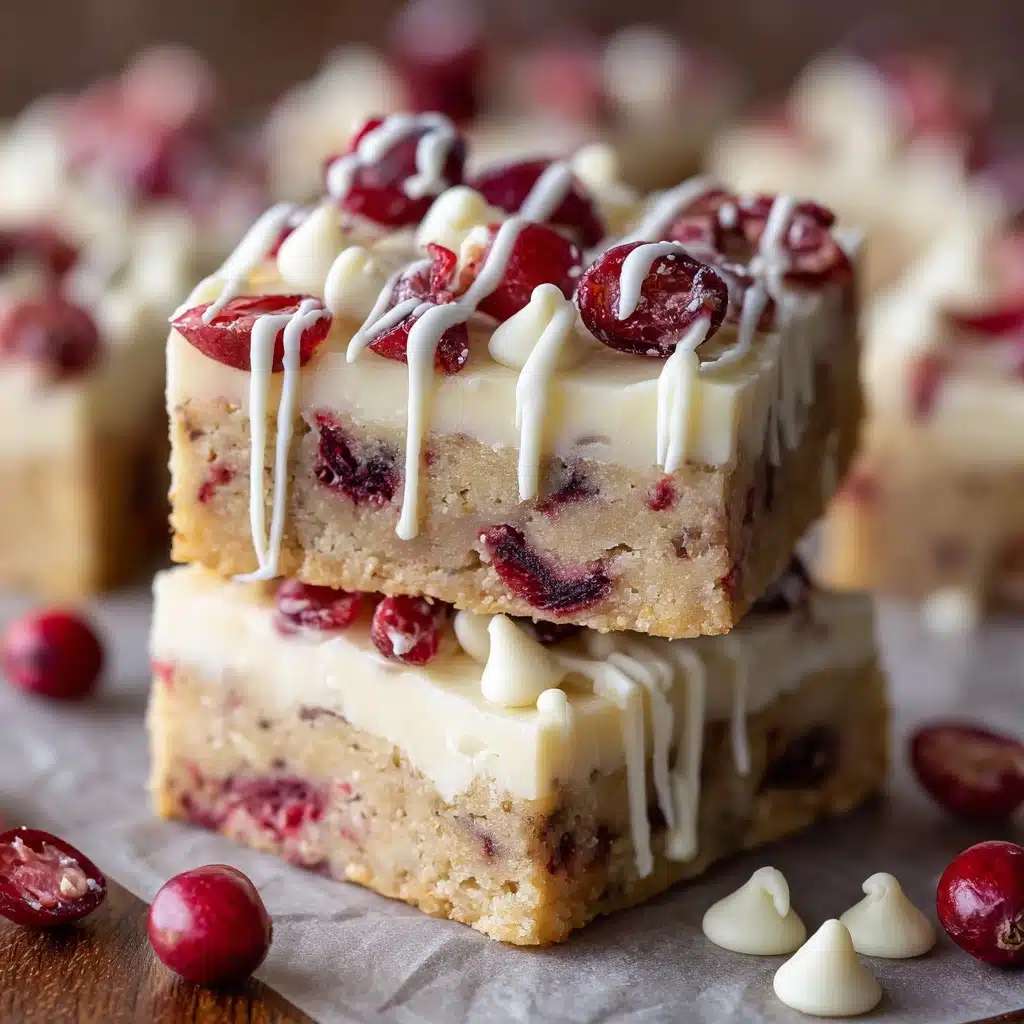 Cranberry Bliss Bars Recipe - Recipe Image