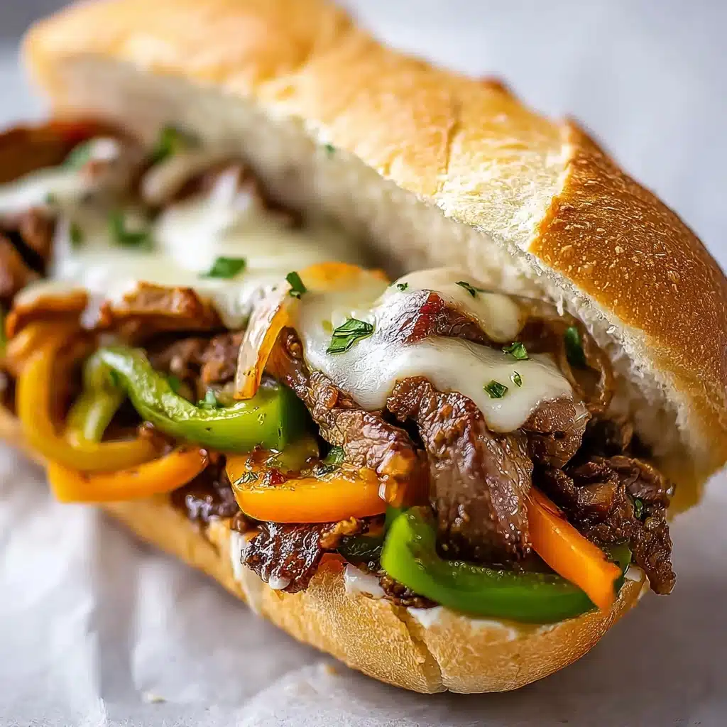 Philly Cheesesteak Recipe - Recipe Image