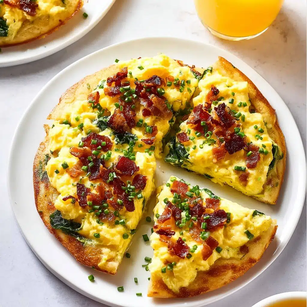 Healthy Breakfast Pizza Recipe - Recipe Image