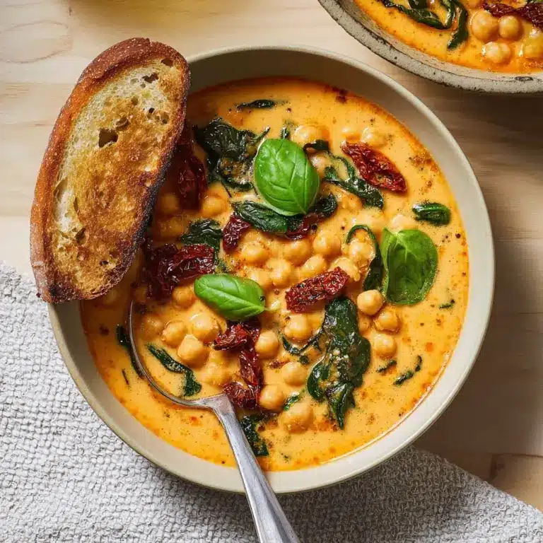 Tuscan Garbanzo Bean Soup Recipe