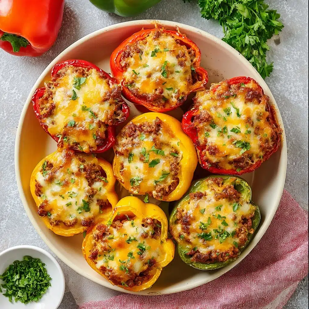 Easy Stuffed Bell Peppers Recipe - Recipe Image