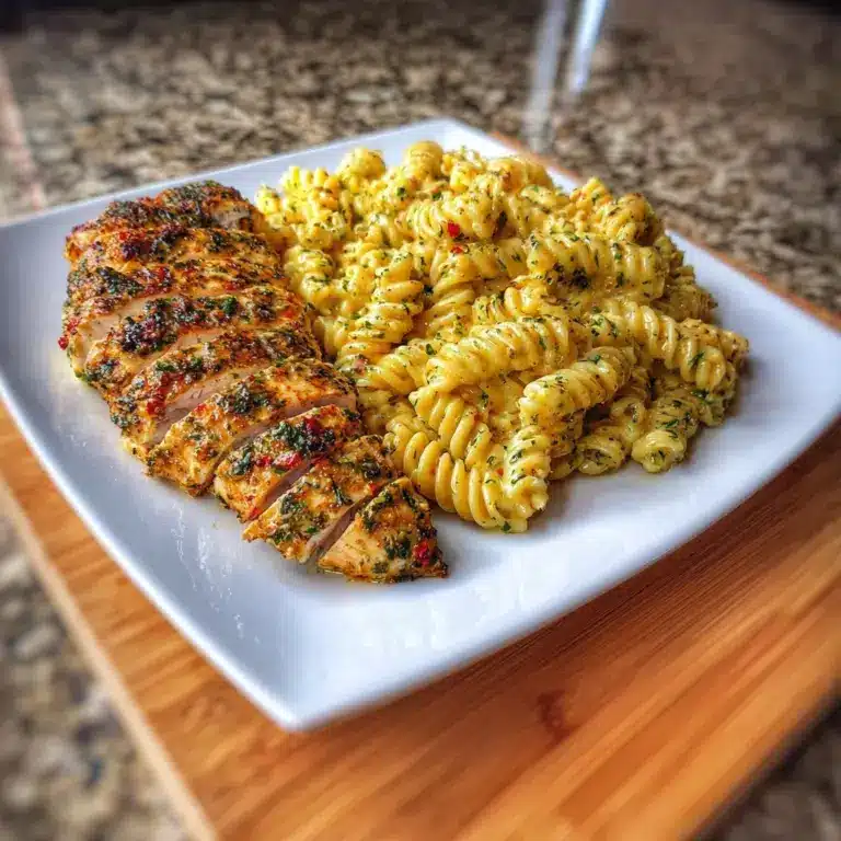 Creamy Garlic Parmesan Chicken Pasta Recipe