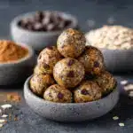 Chocolate Peanut Butter Protein Balls Recipe