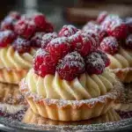 Raspberry White Chocolate Tartlets Recipe