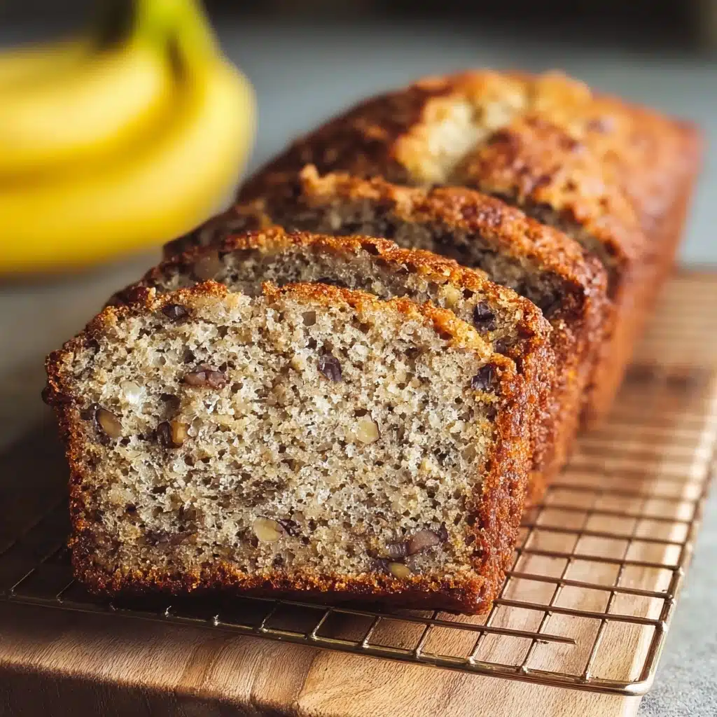 Easy Moist Banana Bread Recipe for Beginner Recipe - Recipe Image