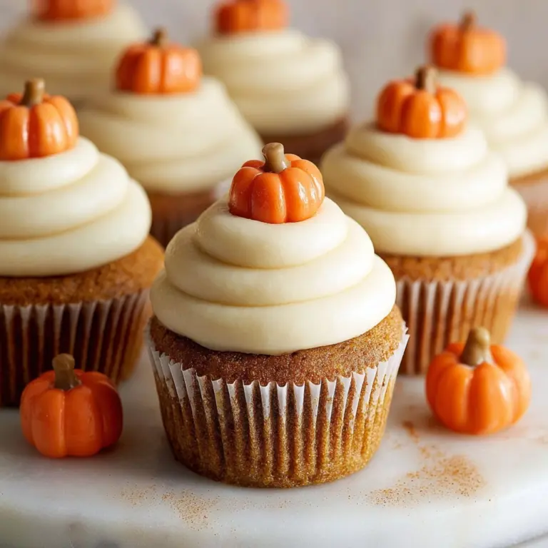 Pumpkin Cupcakes Recipe