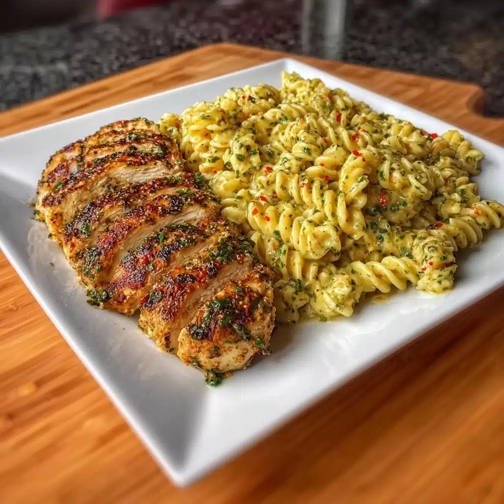 Creamy Garlic Parmesan Chicken Pasta Recipe - Recipe Image