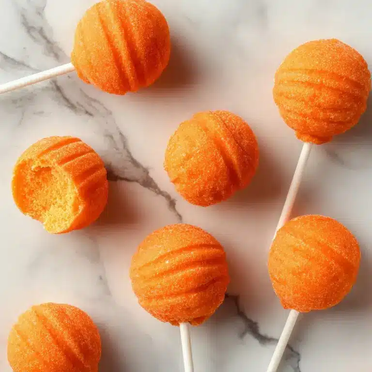 Pumpkin Marshmallow Lollipops Recipe