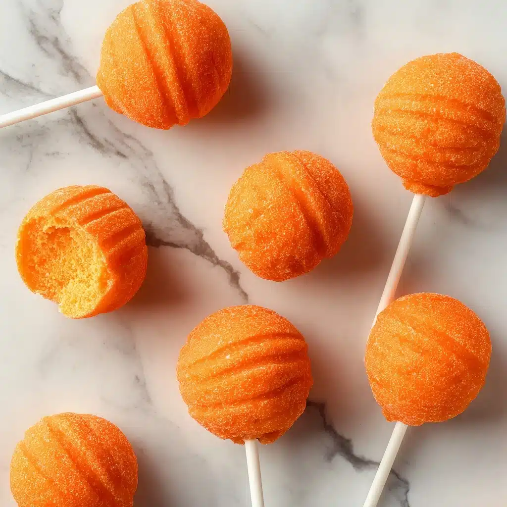 Pumpkin Marshmallow Lollipops Recipe - Recipe Image