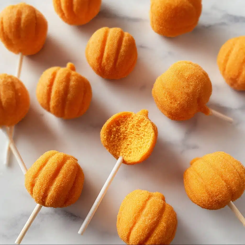 Pumpkin Marshmallow Lollipops Recipe - Recipe Image