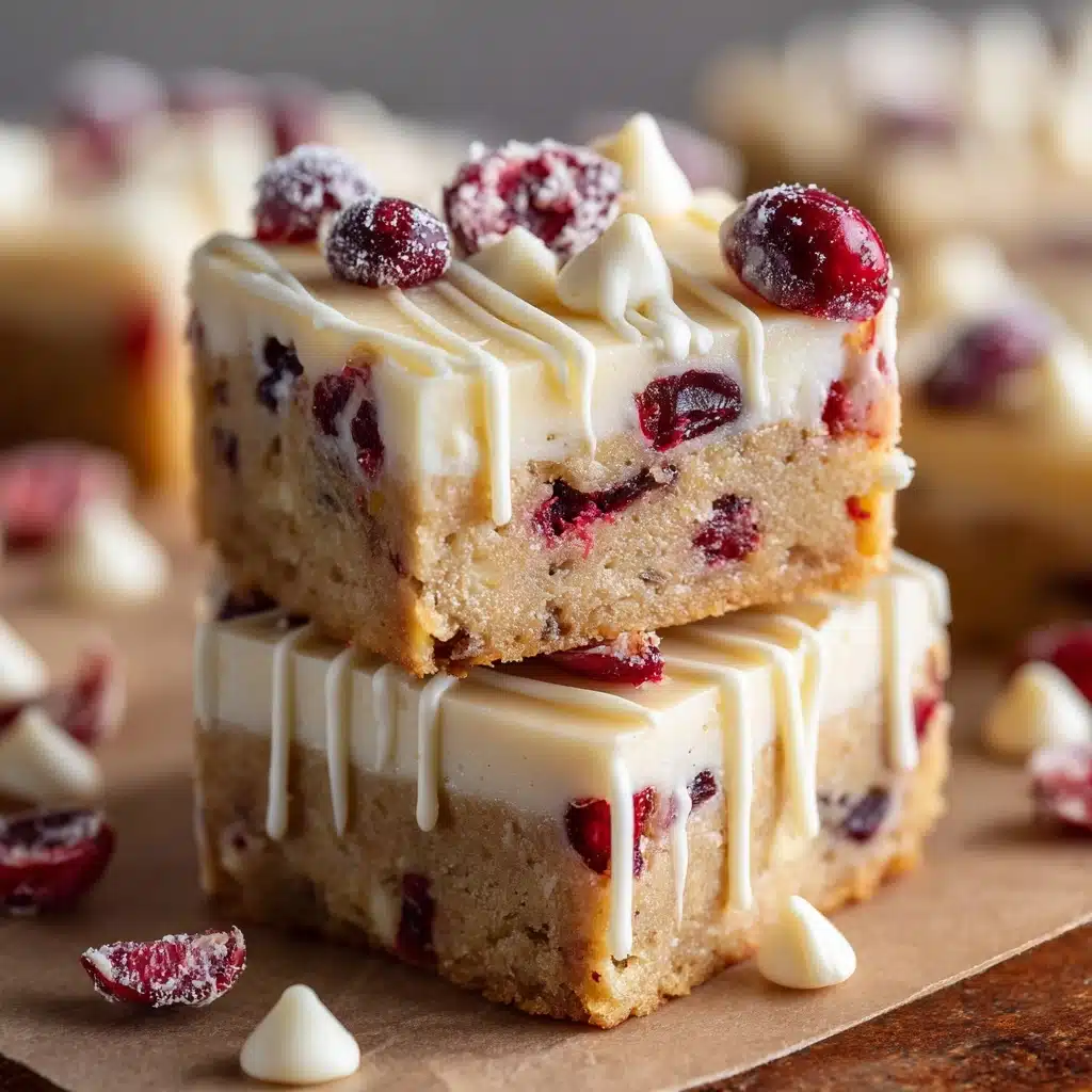 Cranberry Bliss Bars Recipe - Recipe Image