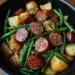 Crockpot Kielbasa and Green Beans Recipe