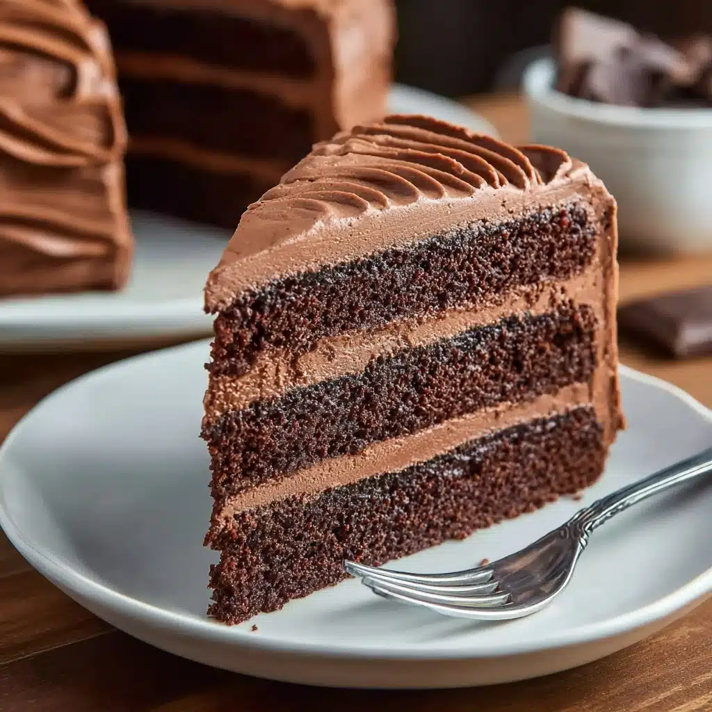 Chocolate Mousse Cake Recipe - Recipe Image