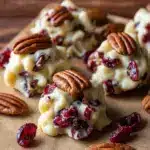 White Chocolate Cranberry Pecan Clusters Recipe