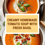 Savory Homemade Tomato Soup Recipe