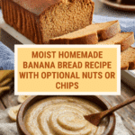 Moist and Delicious Banana Bread Recipe