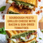 Sourdough Pesto Grilled Cheese Recipe