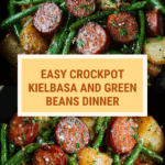 Crockpot Kielbasa and Green Beans Recipe
