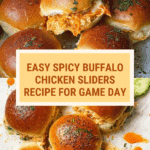 Spicy Buffalo Chicken Sliders Recipe