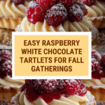 Raspberry White Chocolate Tartlets Recipe