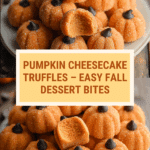 Pumpkin Cheesecake Truffles Recipe