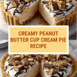 Peanut Butter Cup Cream Pie Recipe