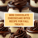 Mini Chocolate Cheesecake Bites Recipe