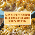 Chicken Cordon Bleu Casserole Recipe