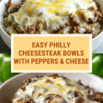 Philly Cheesesteak Bowls Recipe