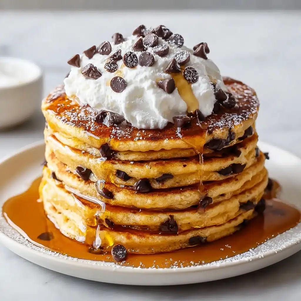 Pumpkin Chocolate Chip Pancakes Recipe - Recipe Image