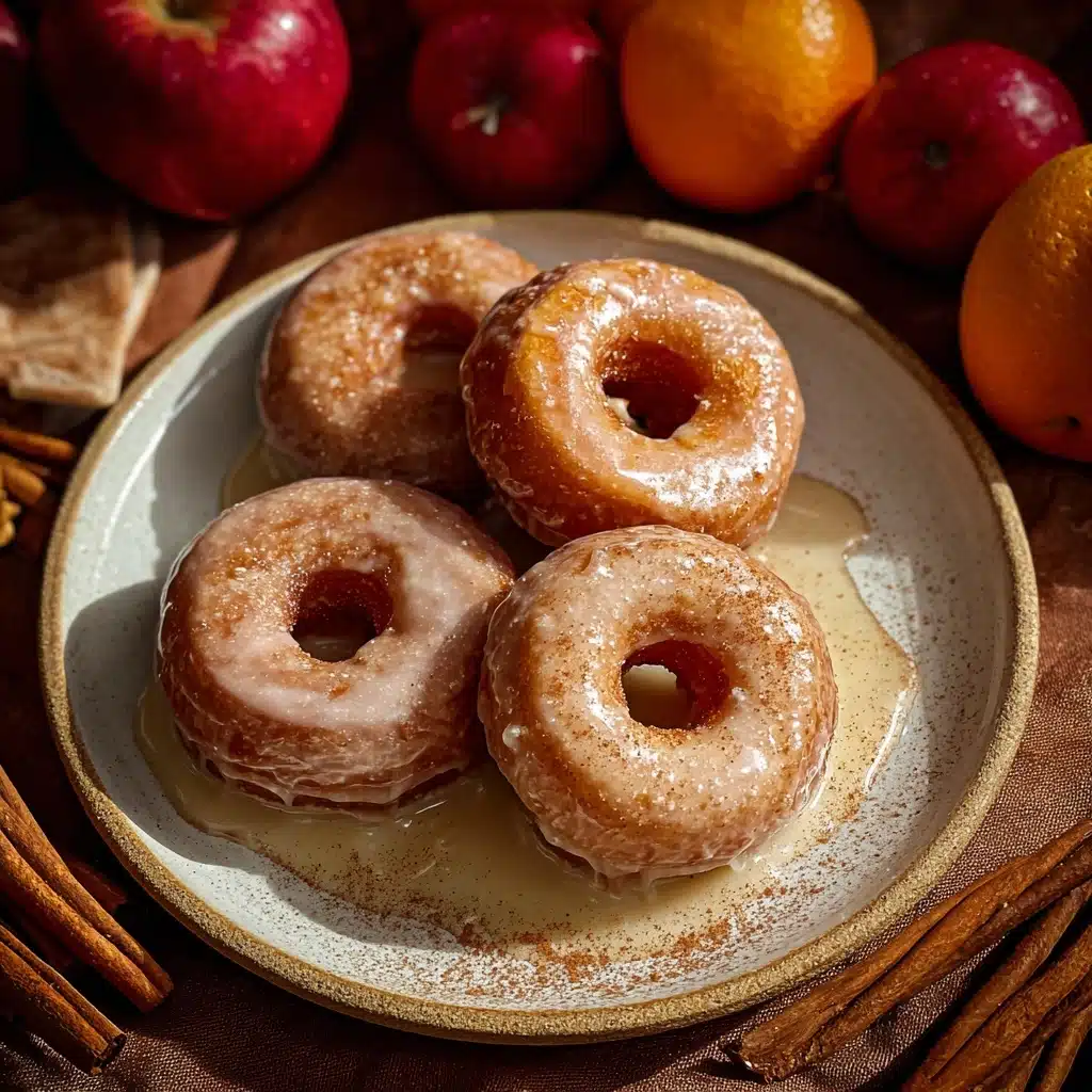Apple Cider Donuts Baked Not Fried Recipe - Recipe Image