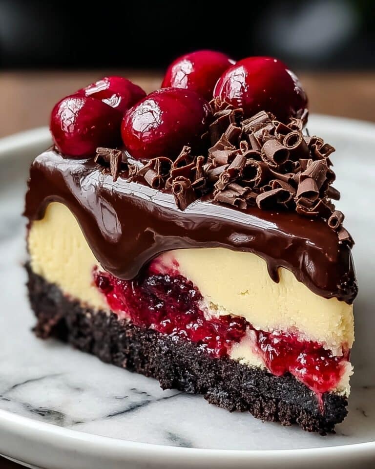 Decadent Black Forest Cheesecake Recipe