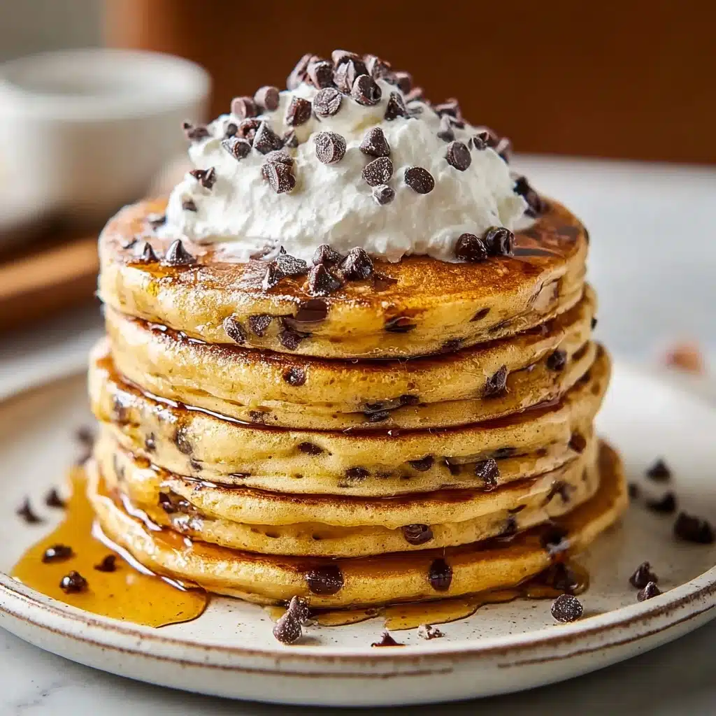 Pumpkin Chocolate Chip Pancakes Recipe - Recipe Image