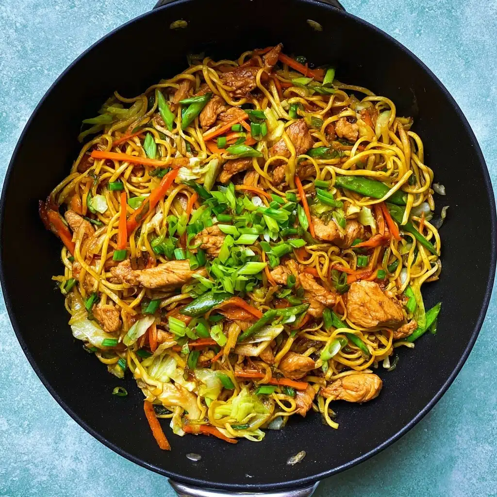 One Pot Chicken Chow Mein Recipe - Recipe Image