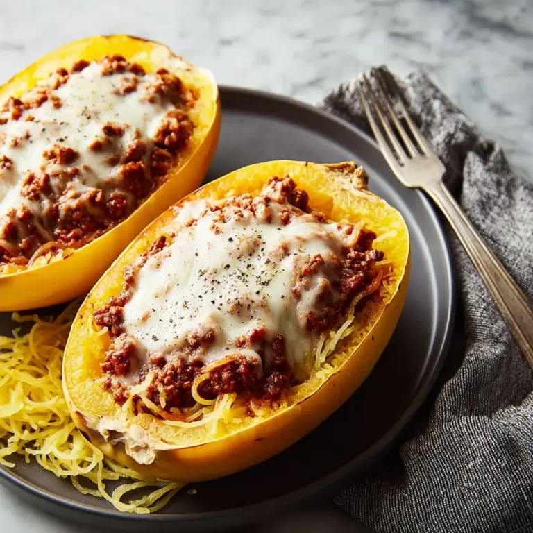 Million Dollar Spaghetti Squash Pasta Recipe