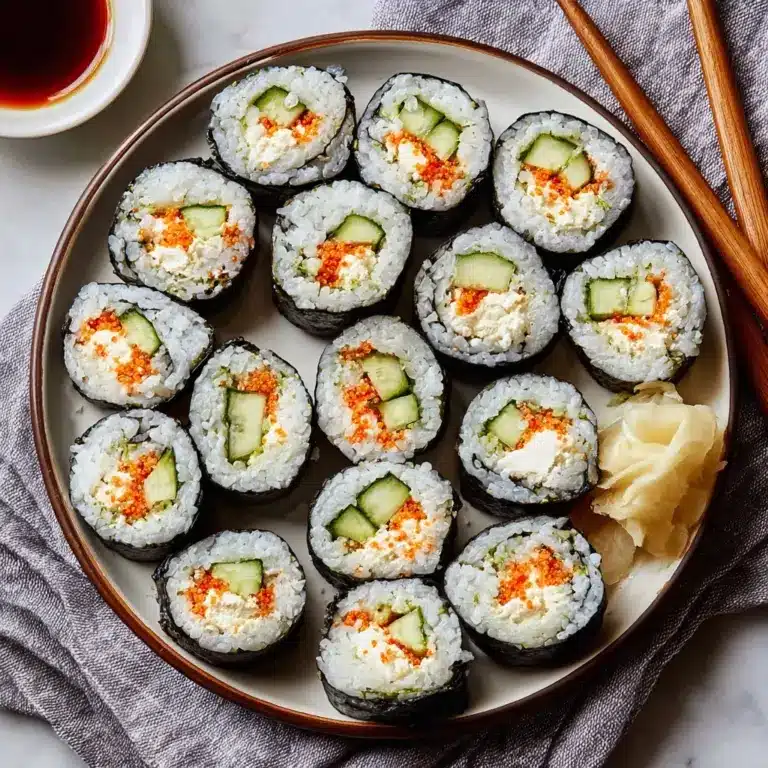 California Roll Sushi Recipe