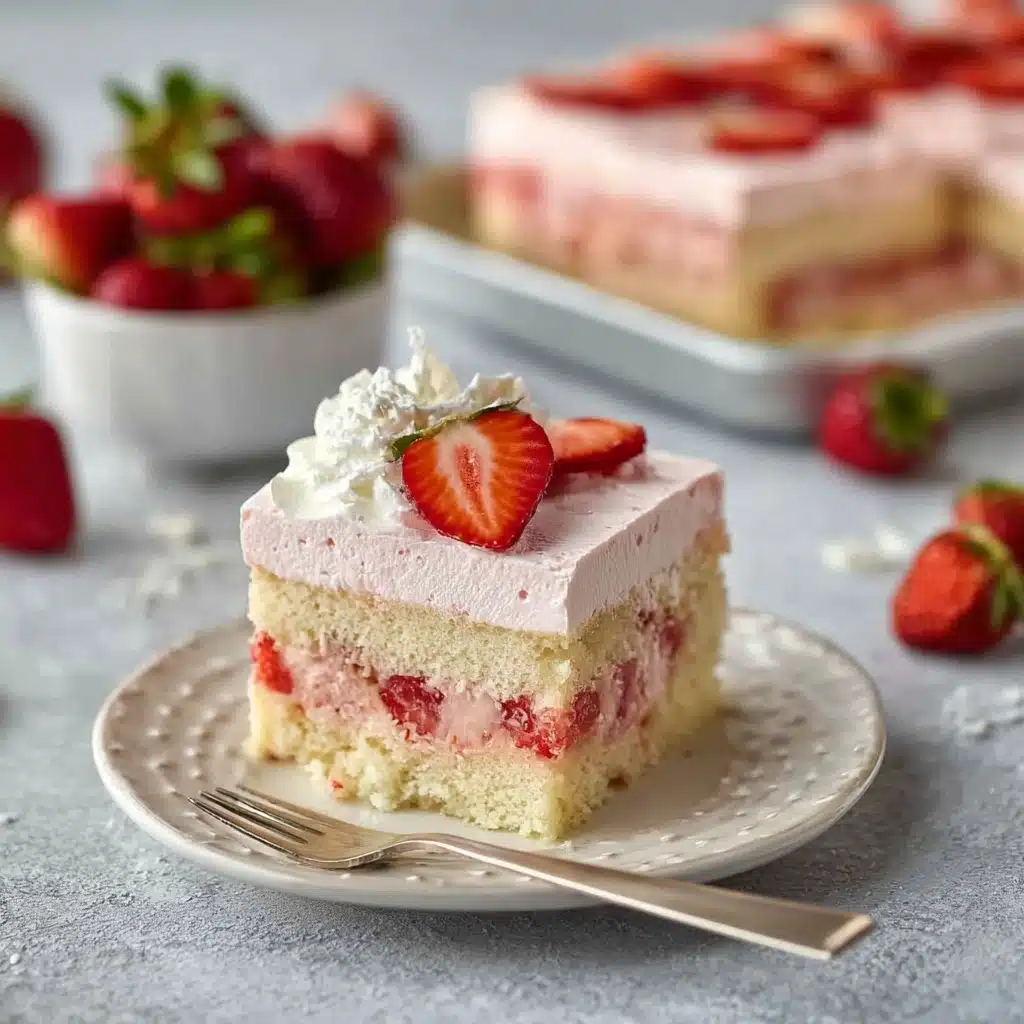 Strawberry Tres Leches Cake Recipe - Recipe Image