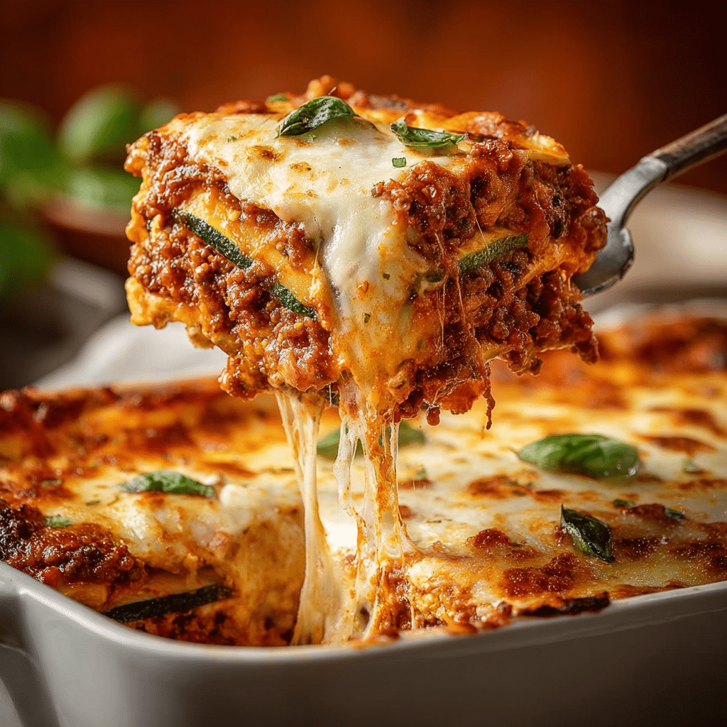 Zucchini Lasagna Bake Recipe - Recipe Image