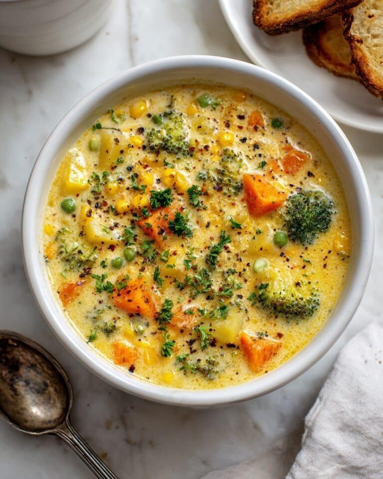 Veggie Pot Pie Soup Recipe