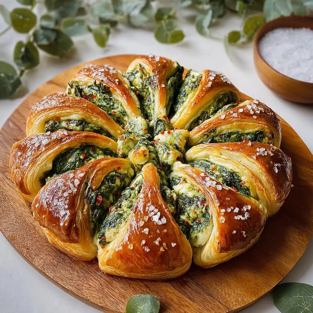 Spring Greens Star Bread Recipe - Recipe Image