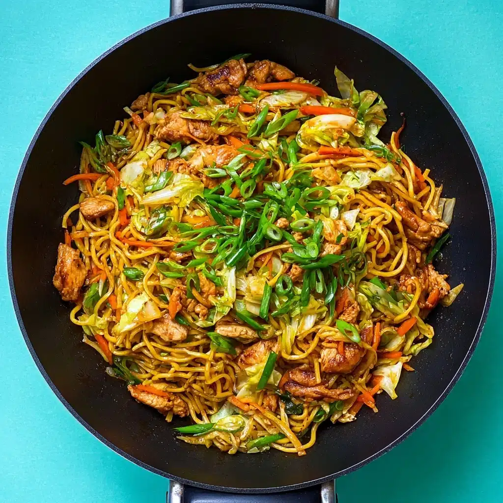 One Pot Chicken Chow Mein Recipe - Recipe Image