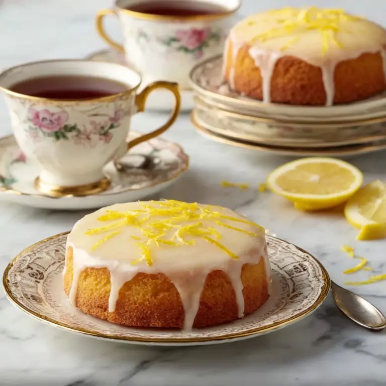 Great Gatsby Lemon Cakes Recipe