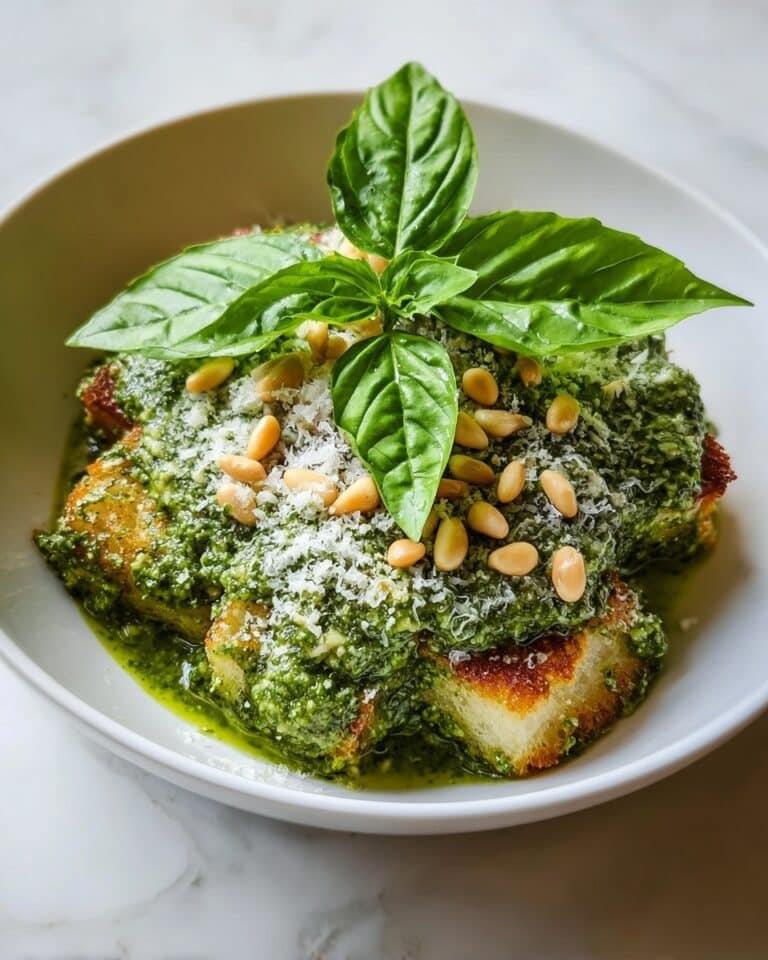Classic Homemade Basil Pesto Recipe