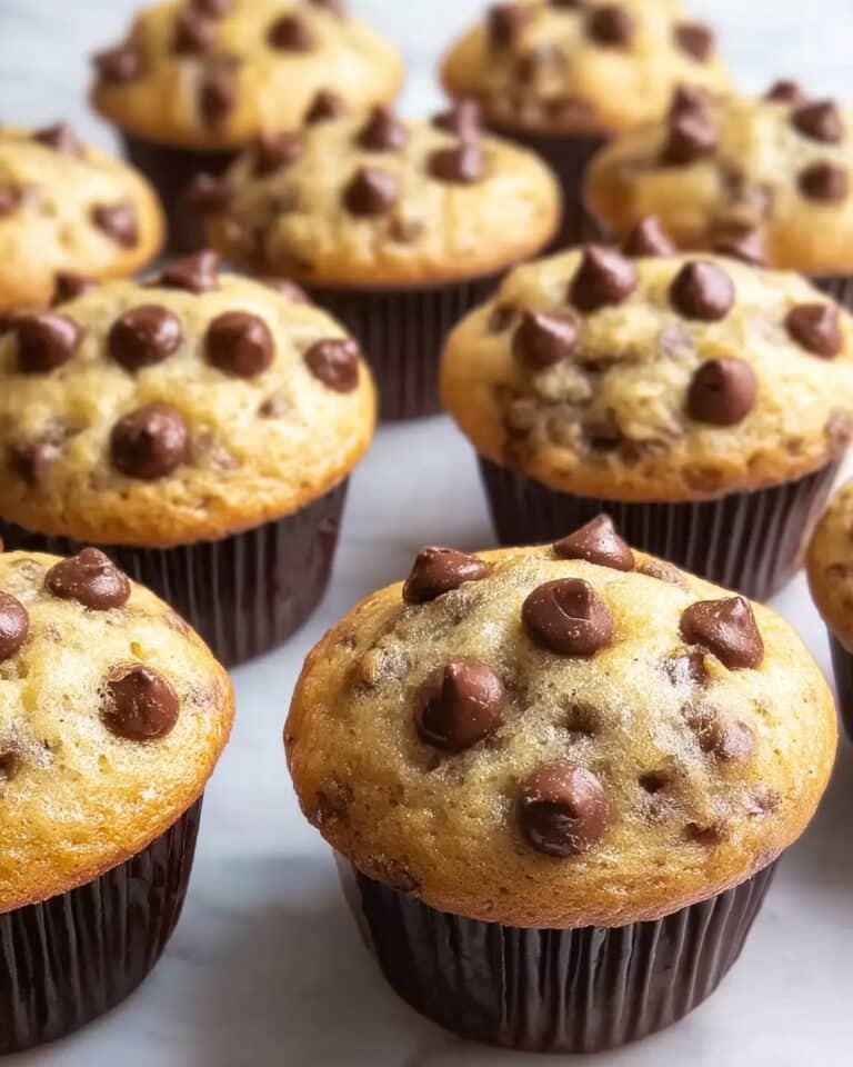 Perfect Banana Chocolate Chip Muffins Recipe